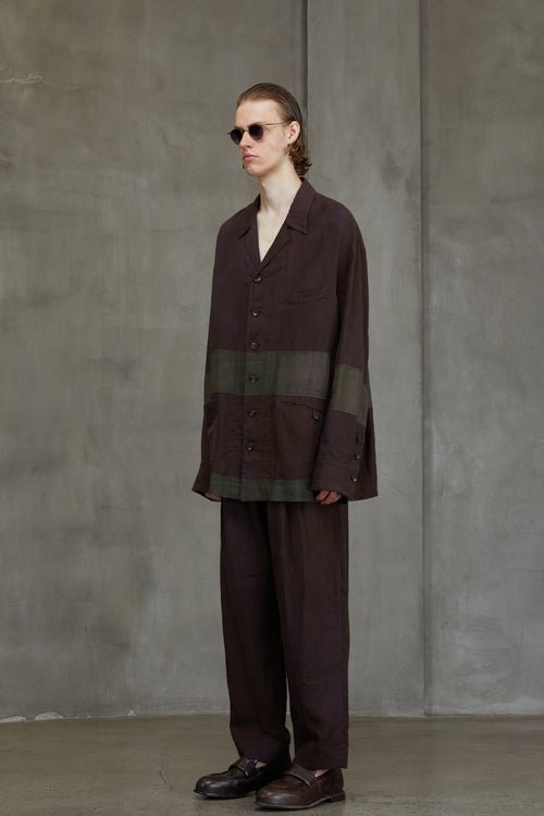 PATCHWORK SHIRT JACKET