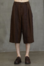 WIDE LEG CROPPED TROUSERS