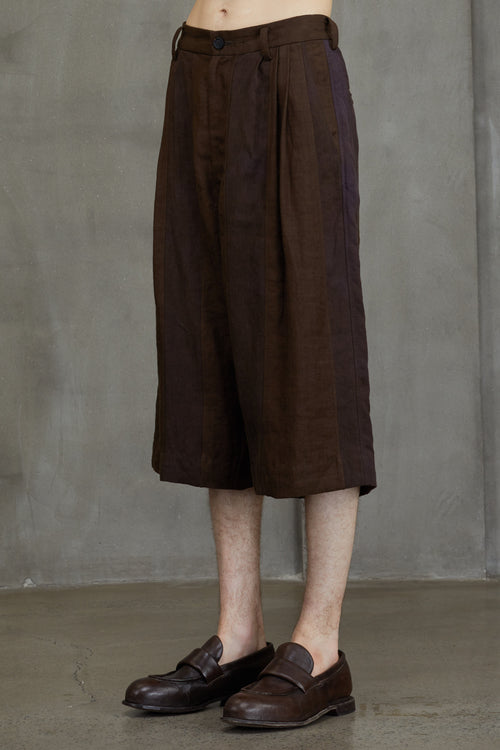 WIDE LEG CROPPED TROUSERS