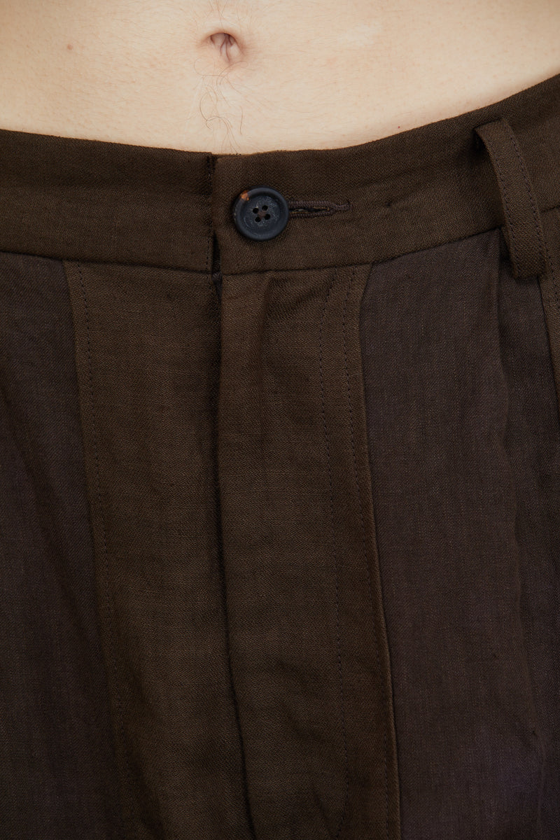 WIDE LEG CROPPED TROUSERS
