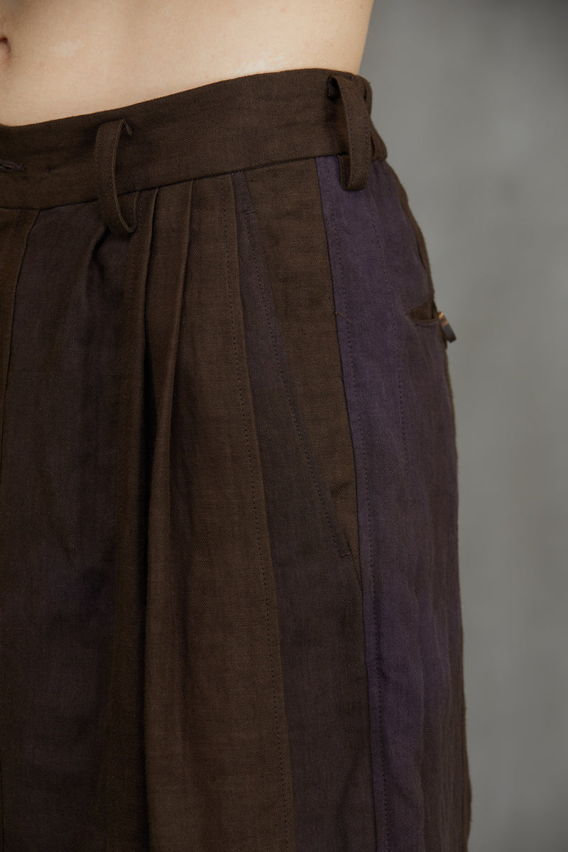 WIDE LEG CROPPED TROUSERS