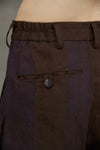 WIDE LEG CROPPED TROUSERS