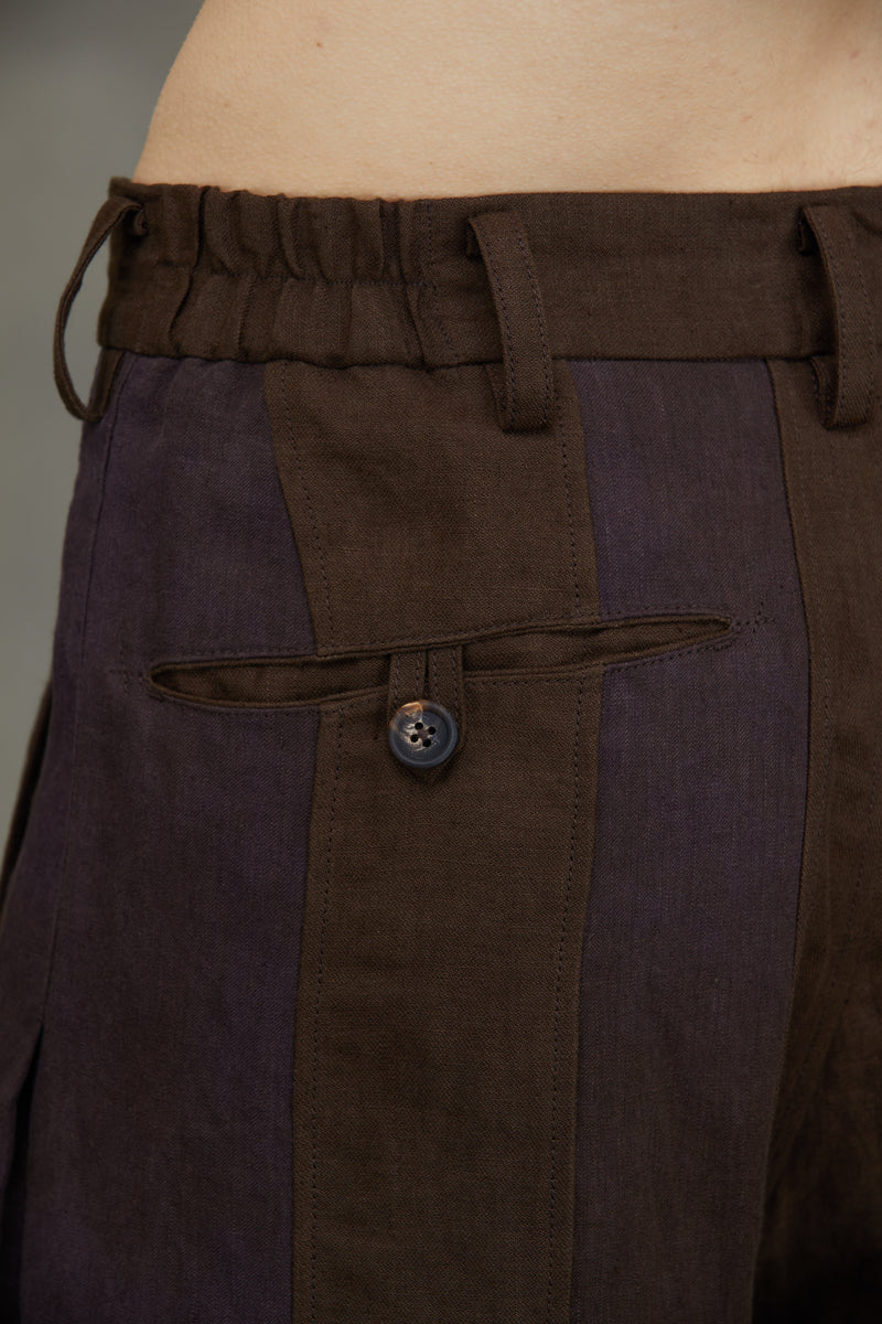 WIDE LEG CROPPED TROUSERS