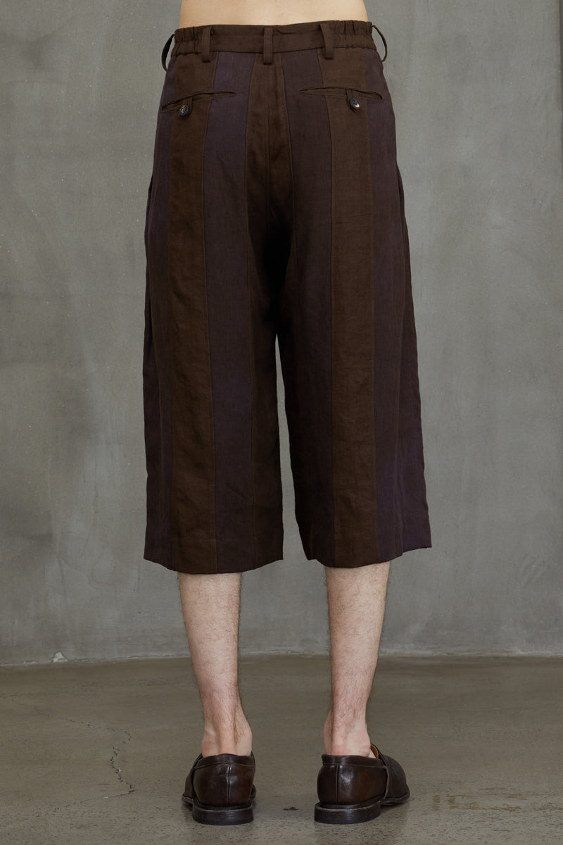 WIDE LEG CROPPED TROUSERS
