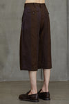 WIDE LEG CROPPED TROUSERS