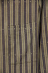 STRIPED MANDARIN COLLAR SHIRT