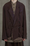 DOUBLE BREASTED COLLAGE JACKET