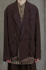 DOUBLE BREASTED COLLAGE JACKET