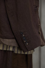 DOUBLE BREASTED COLLAGE JACKET