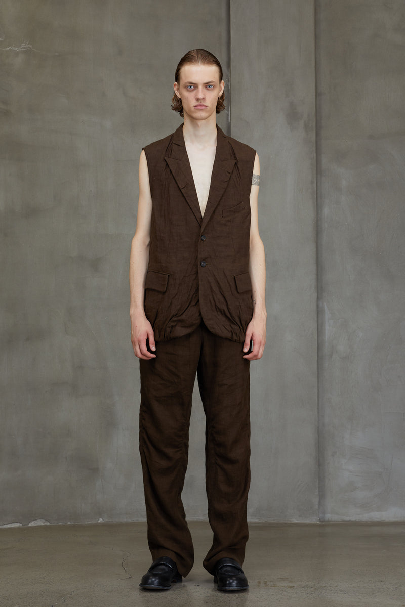 GATHERED WAISTCOAT