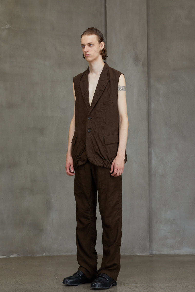 GATHERED WAISTCOAT