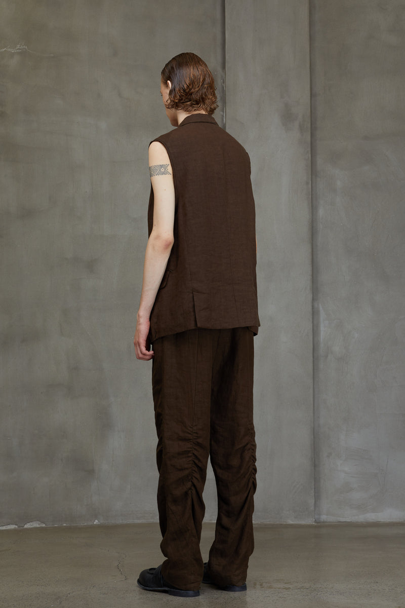 GATHERED WAISTCOAT
