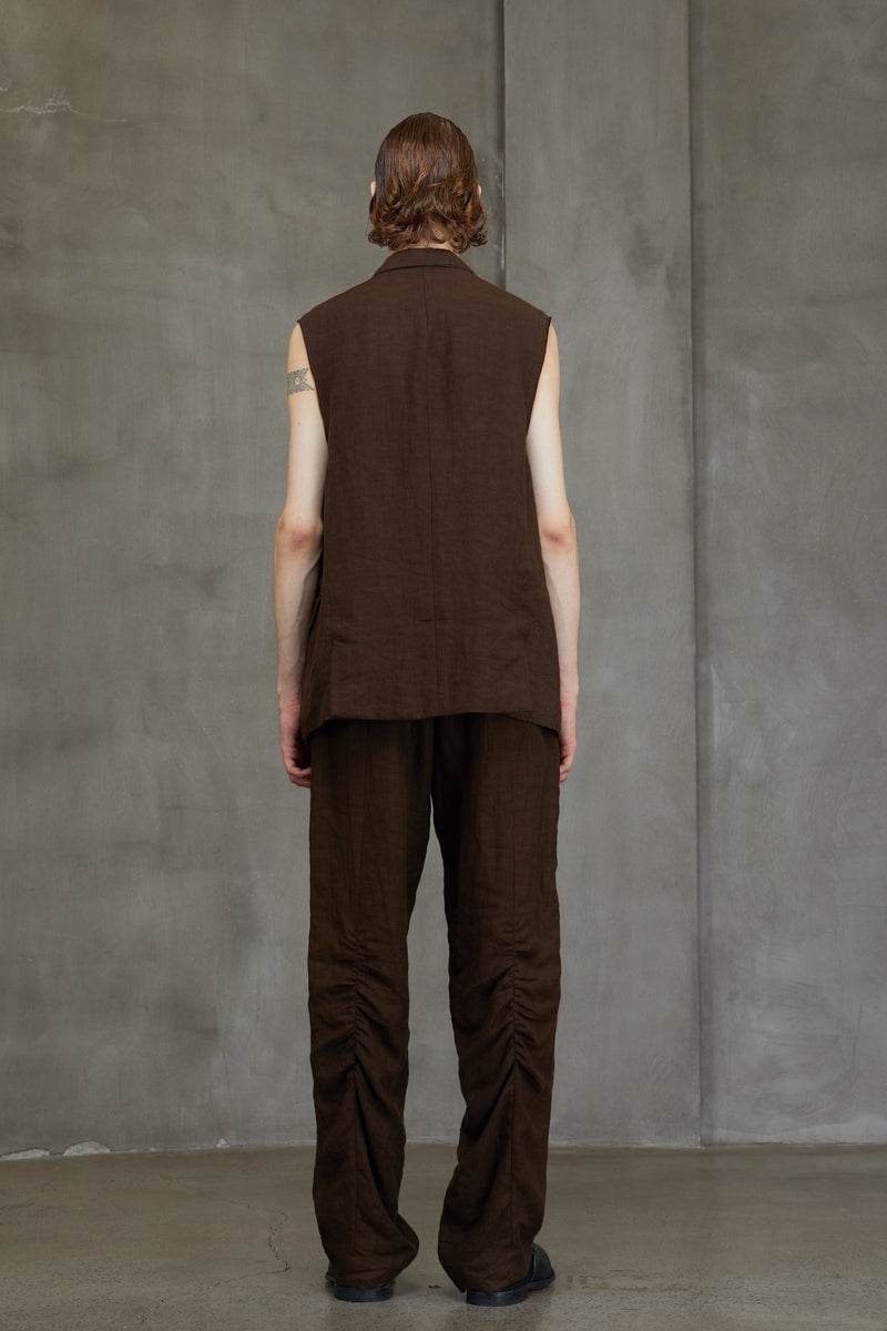 GATHERED WAISTCOAT