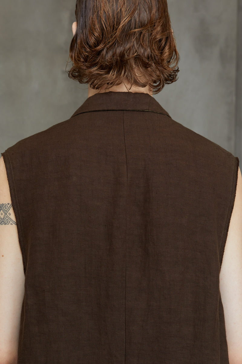GATHERED WAISTCOAT