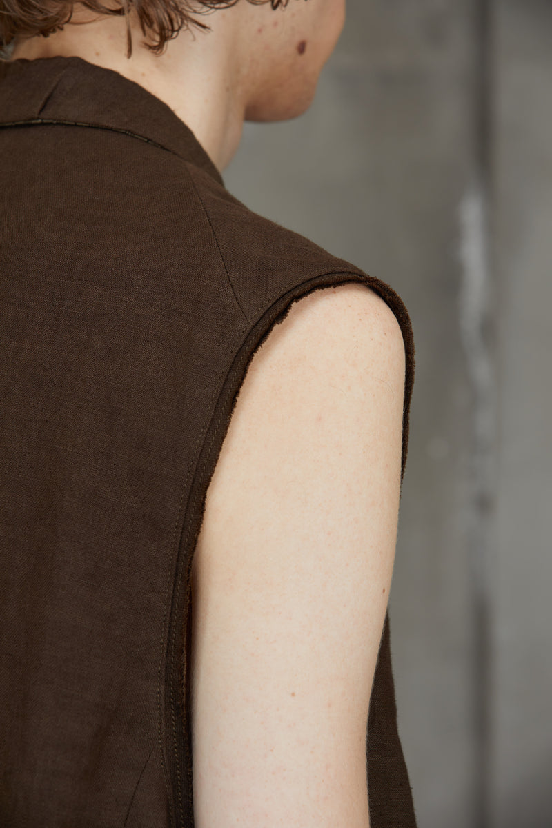 GATHERED WAISTCOAT