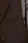 DOUBLE BREASTED COLLAGE WAISTCOAT