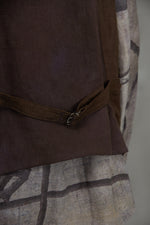 DOUBLE BREASTED COLLAGE WAISTCOAT