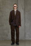 PATCHWORK 2 BUTTON JACKET
