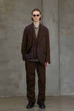 PATCHWORK 2 BUTTON JACKET