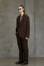 PATCHWORK 2 BUTTON JACKET