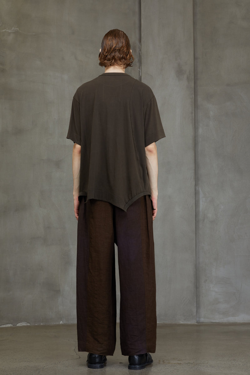 HENLEY NECK T-SHIRT