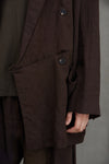 DOUBLE BREASTED LONG JACKET