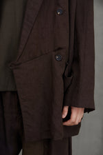 DOUBLE BREASTED LONG JACKET