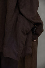 DOUBLE BREASTED LONG JACKET