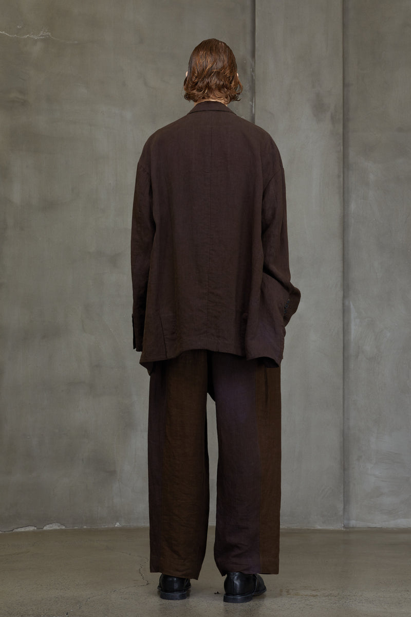 DOUBLE BREASTED LONG JACKET