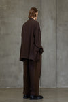 DOUBLE BREASTED LONG JACKET