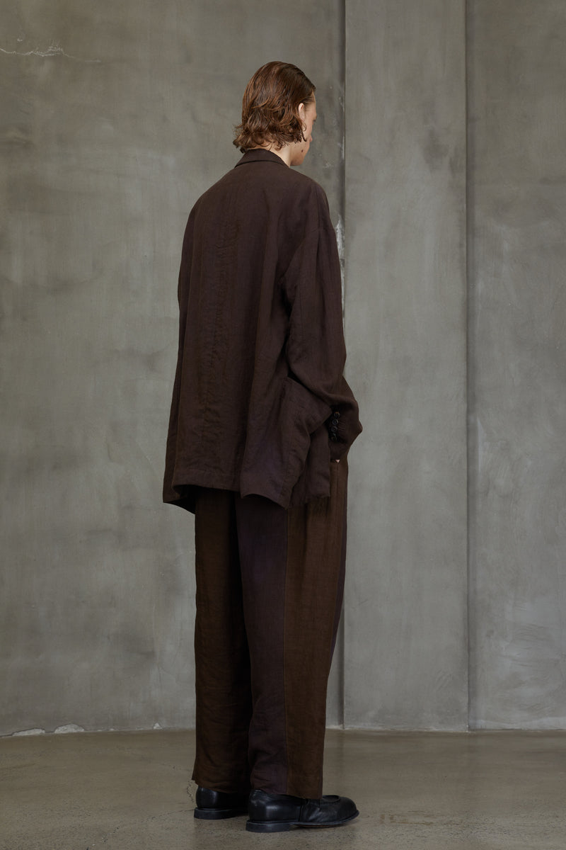DOUBLE BREASTED LONG JACKET