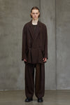 DOUBLE BREASTED LONG JACKET