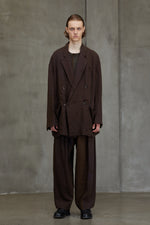 DOUBLE BREASTED LONG JACKET