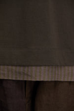 LAPEL COLLAR SHORT SLEEVE T-SHIRT