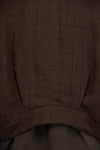 DOUBLE BREASTED CROPPED JACKET