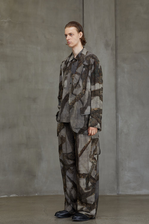 DIGITAL PRINT 2 BUTTON JACKET