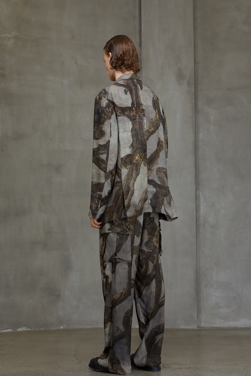 DIGITAL PRINT 2 BUTTON JACKET