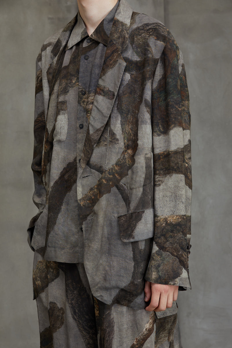 DIGITAL PRINT 2 BUTTON JACKET