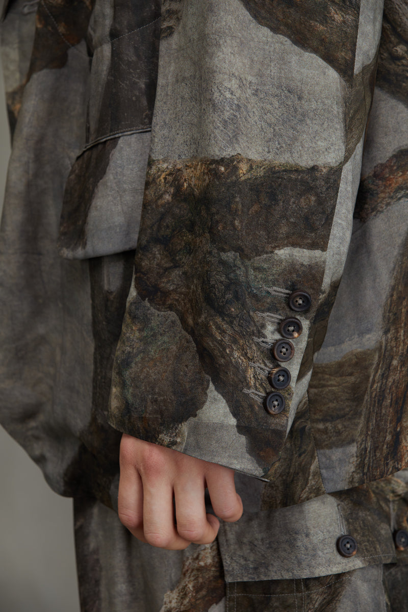 DIGITAL PRINT 2 BUTTON JACKET