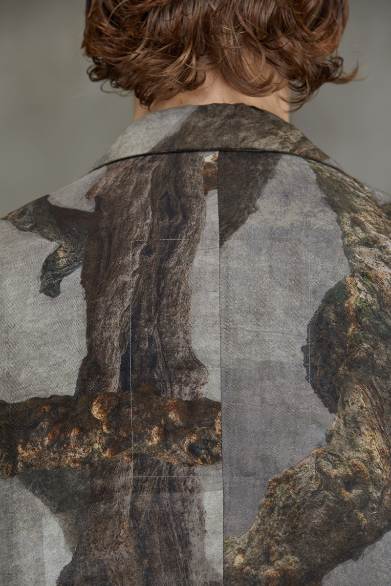 DIGITAL PRINT 2 BUTTON JACKET