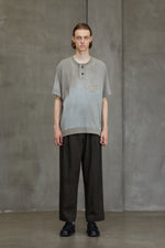 HENLEY NECK T-SHIRT