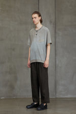 HENLEY NECK T-SHIRT