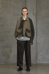 COLLAGED WORKERS JACKET