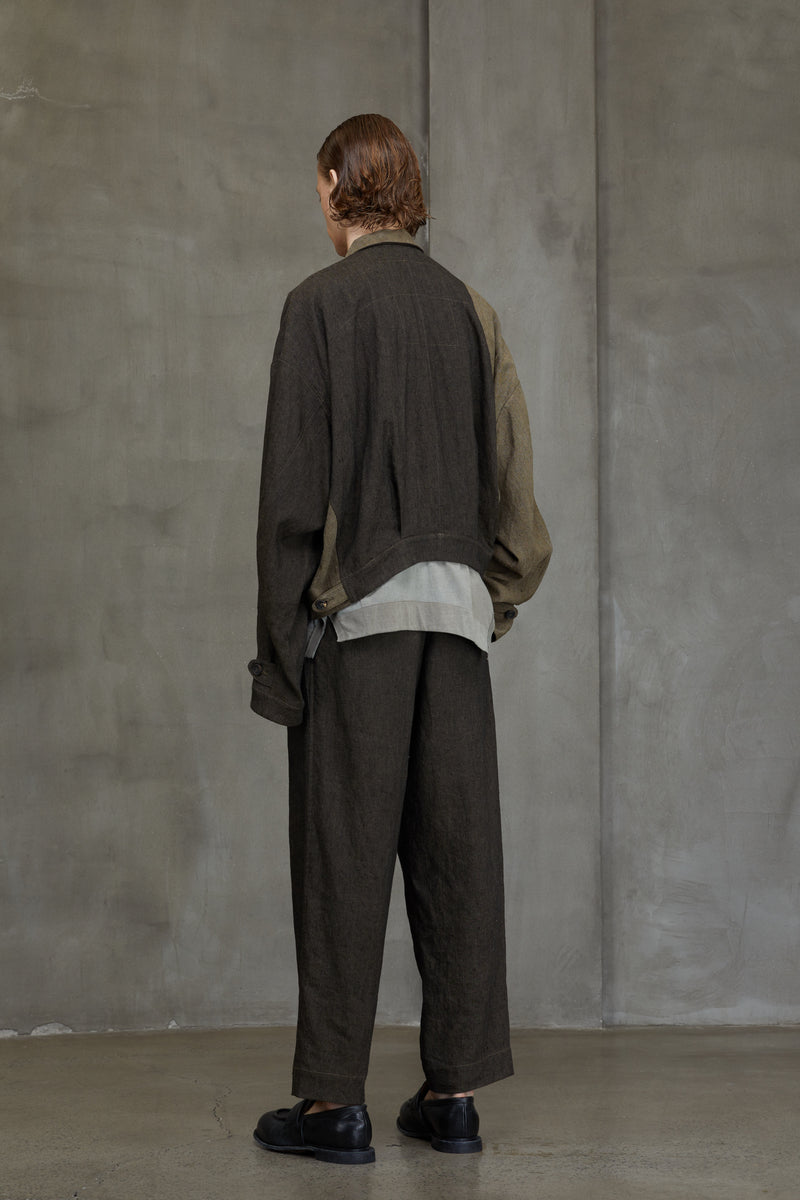 COLLAGED WORKERS JACKET