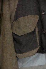 COLLAGED WORKERS JACKET