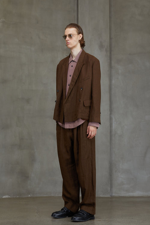 DOUBLE BREASTED SHORT JACKET