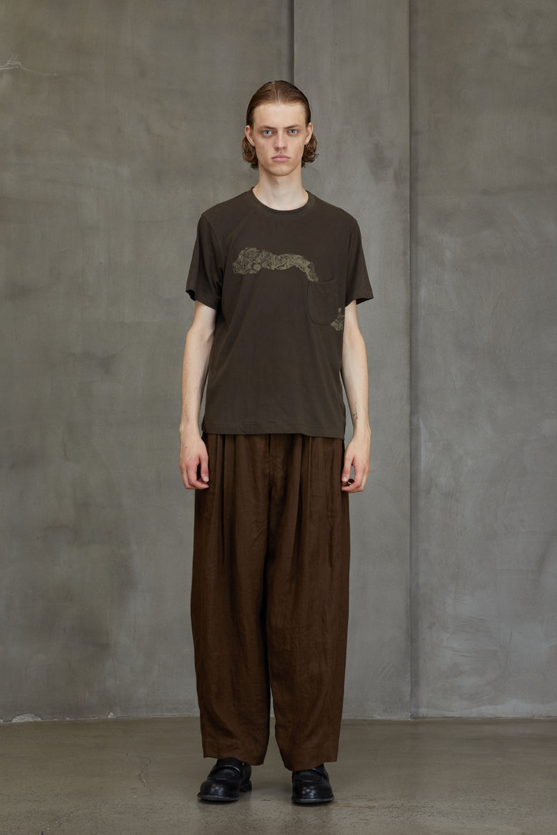 DIGITAL PRINT FRONT POCKET T-SHIRT