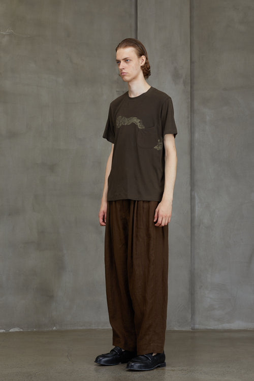 DIGITAL PRINT FRONT POCKET T-SHIRT