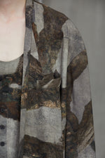 DOUBLE BREASTED LONG JACKET