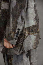 DOUBLE BREASTED LONG JACKET